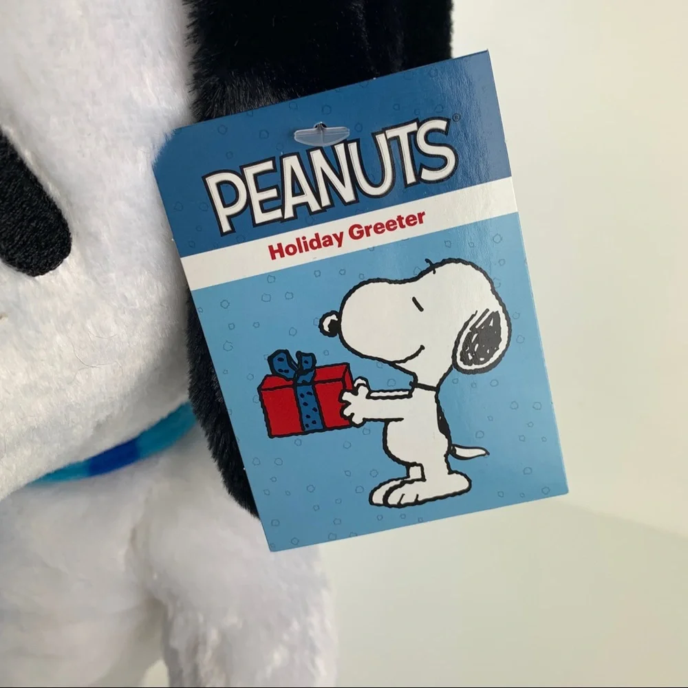 Snoopy‎ Plush Standing Holiday Greeter Decoration